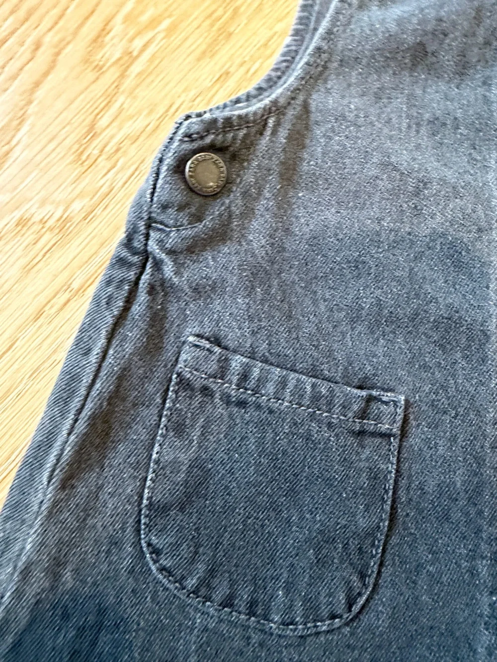 Zara • Black Denim Dress